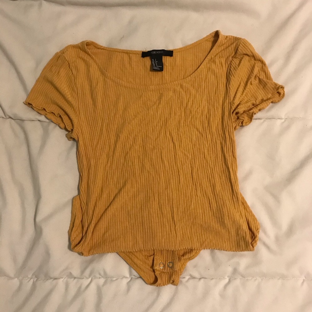 Yellow Bodysuit